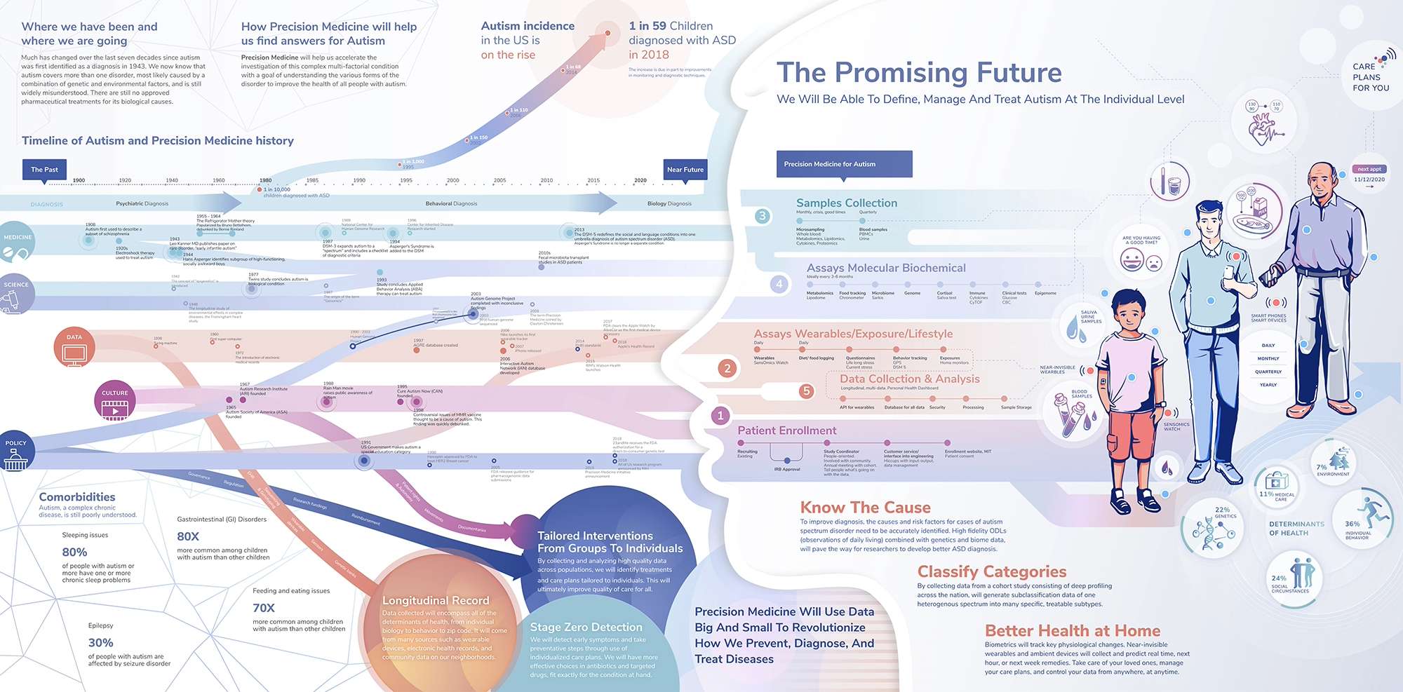 Precision Medicine for Autism vision artwork