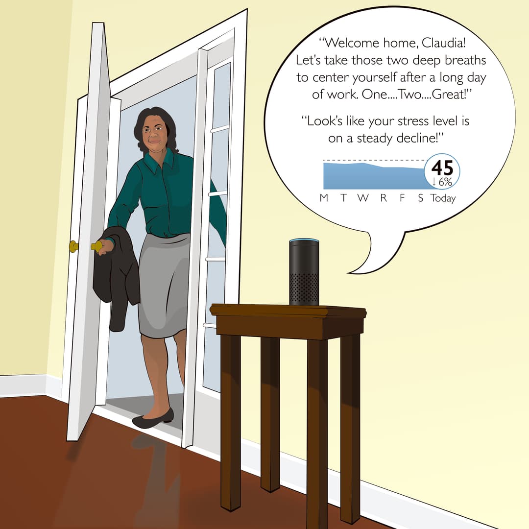 Virtual helpers illustration