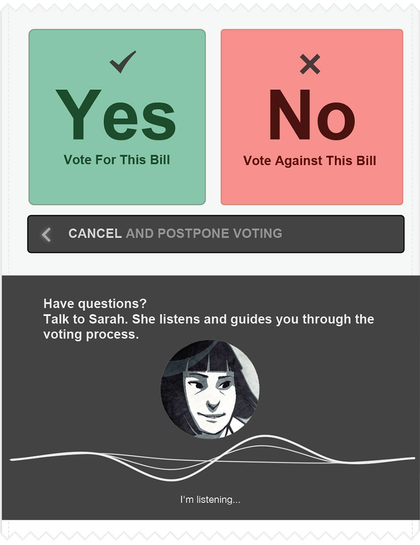 Vote on the Bill